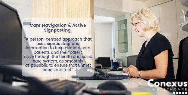 ConexusHealthUK's tweet photo. We’ve successfully adapted to online delivery & we’re still supporting practice teams across the country to implement #ActiveSignposting
Read more about our training here: https://t.co/U2mq6yRovF
Get in touch for more info: Events@conexus-healthcare.org https://t.co/mIHnHs07lW
