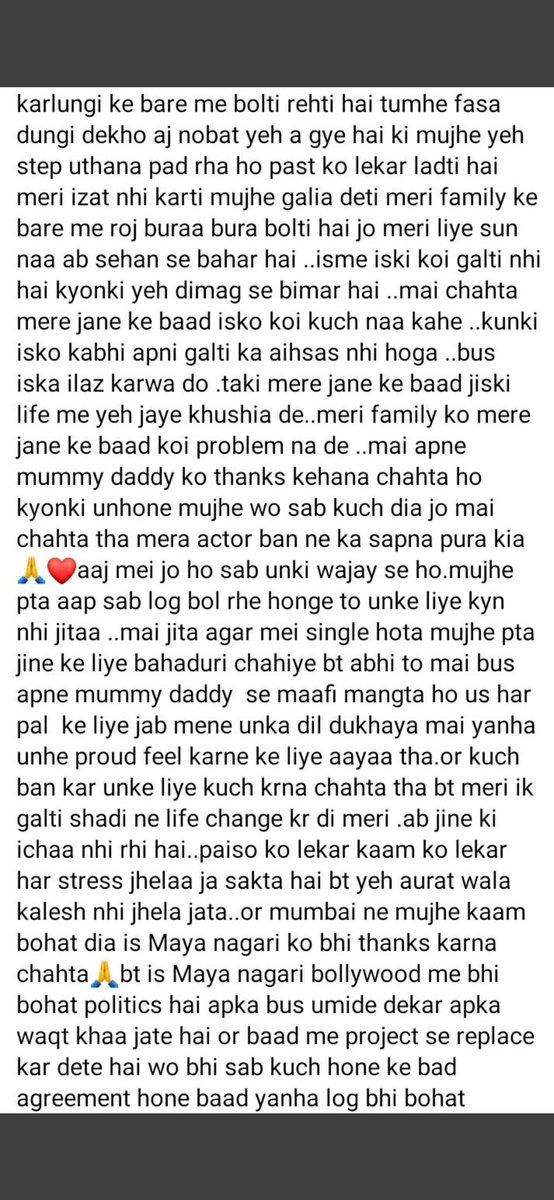 Simrankaur0408's tweet photo. #SandeepNahar who Played Dhoni's friend in MS Dhoni Biopic Committed Suicide.He was being Mentally Tortured by his wife and Mother-in-Law.

May his soul rest in peace🙏 https://t.co/7IFOWJkEHc