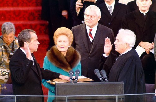 37. Richard Nixon’s second inauguration 1973 made him the first and only person to be inaugurated four times as both president and vice president. #PresidentsDay