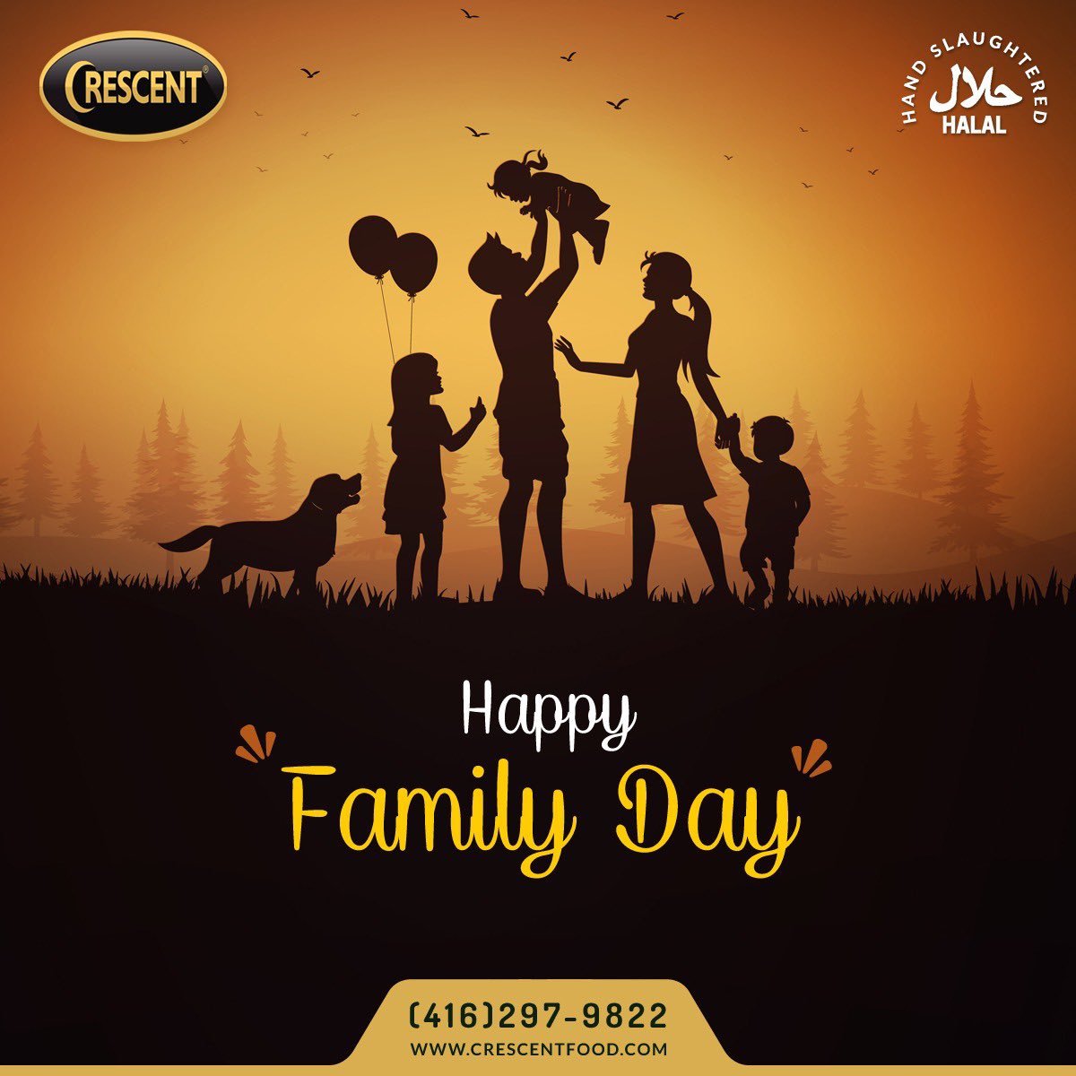 CrescentFood's tweet photo. Happy Family Day everyone! #Family #Independence #happy #family #FamilyDay https://t.co/9bvwQYi9bT
