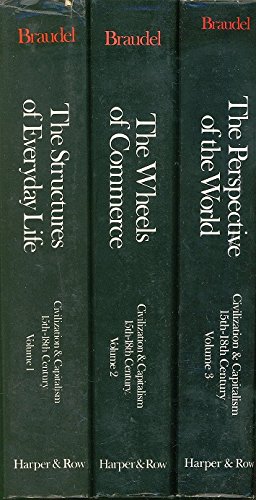 Braudel's work is some of the most dense and detailed historical sociology ever written. I have only read excerpts from the book on the Mediterranean, but its an impressive series of works concerned with documenting all aspects of life in the transitionary centuries of modernity.