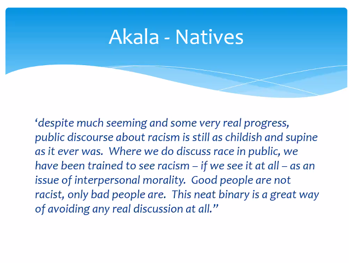"So does our profession truly believe in a modern, diverse & representative Bar? To answer this question there is a preliminary question namely. Are we prepared to embrace the fact that there are problems? Akala summed it up well, when he said..."