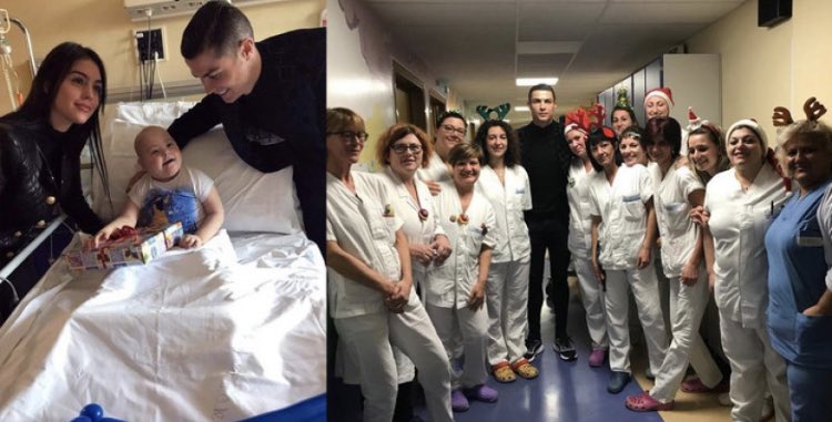 Onzefennec's tweet image. #threadfoot⚽️: Des histoires comme ça sur la générosité de CR7 il en existe des tonnes, je voulais juste vous en partager quelques unes car je suis un fan absolu du joueur mais aussi de l&apos;homme

Voilà c’est la fin du thread j’espère que vous  avez aimé go votez en story.