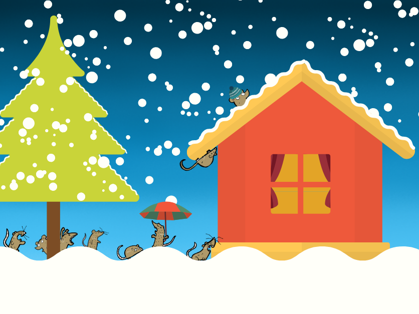 This weekend's snow got you hunkering down inside? You may not be the only one! Rodents are seeking warm, dry places just like you, and that could mean inside YOUR house. Call or text us now to schedule an inspection with one of our experts. 425-482-2100 eastsideexterminators.com