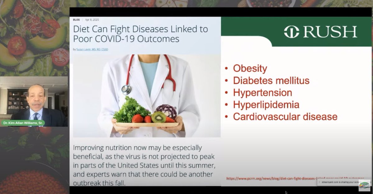 PBNMorg's tweet photo. We're beyond thrilled to have hosted Dr. Kim Williams for his talk on the impact of nutrition on Covid!!!! Please watch and share https://t.co/20FPJTlewl! https://t.co/VduhsO5GYJ