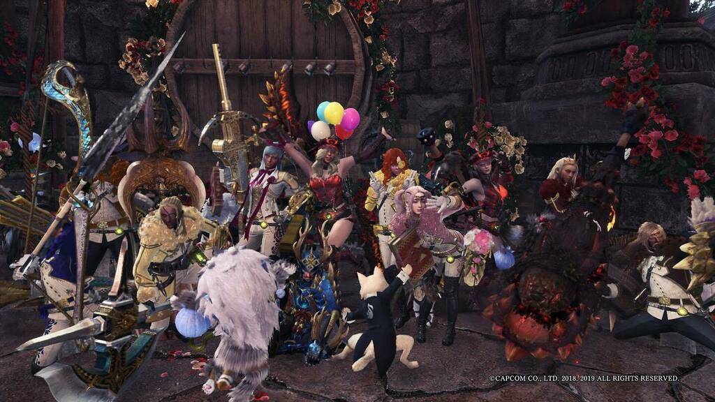 jhosbros's tweet photo. Remembering the good times. See you in 38 days! #ps4 #xboxone #pc #capcom #youtube #twitch #discord #behemoth #extremoth #alatreon #jhosbros #wiggler #rajang #nergigante #sharaishvalda #namielle #tigrex #brutetigrex #silverrathalos #guidinglands #turfwars #stygianzinogre #sa… https://t.co/AU0iCqs6W9