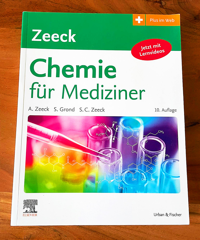 MedizinBlog's tweet photo. #Chemie für #Mediziner ("den #Zeeck") gibt es mittlerweile in der 10. Generation. Was es in dieser #Auflage Neues gibt und ob sich der Kauf lohnt, verraten wir Euch in unserer #Rezension: 

https://t.co/M5UktTwTik 

#medizinstudium #medstudent #vorklinik #medizinstudent #buchtipp https://t.co/iPuDnuzGiU