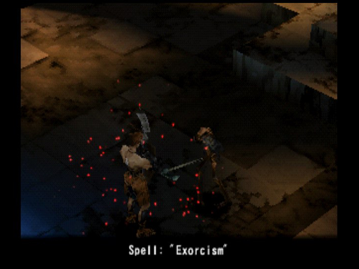 Specially so with the undead, which are very common foes in TO, healing spells harm them in both, and both games have a spell to exorcise the undead as well.