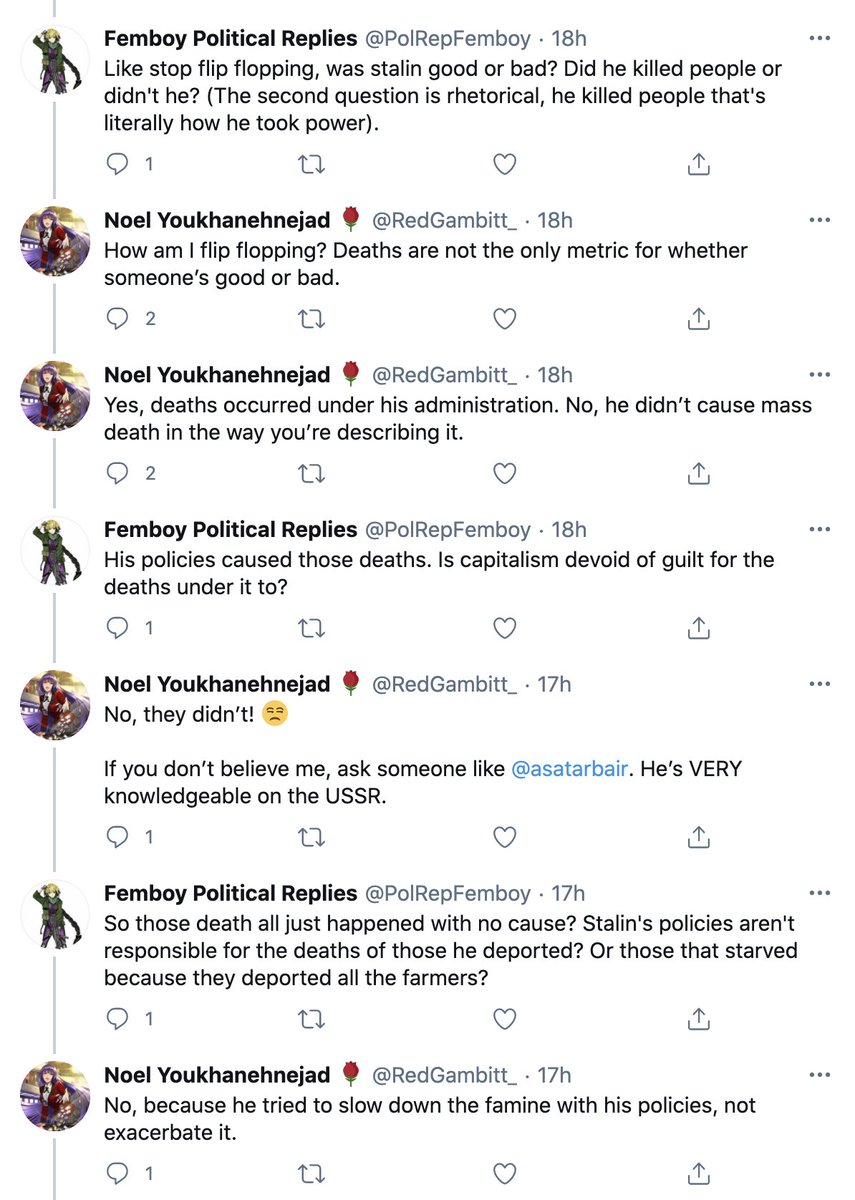 I rarely see such determination to take the L as is displayed here