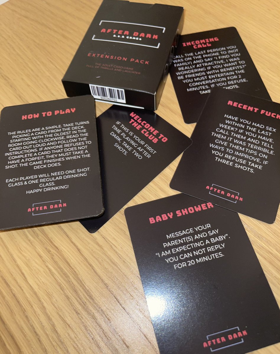 ASAGAMES_'s tweet image. We are proud to announce that our Extension pack for After Dark is now available to purchase from our website asagames.co.uk! If you’ve played the original you’ll LOVE this one 😈🤫!