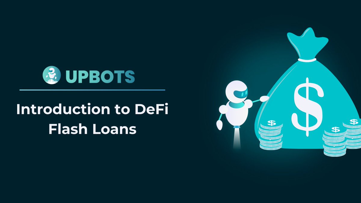 UpBots's tweet photo. What was that speeding right by us?⚡🏎️ Why it’s supersonic #DeFi flash loans! 😮

Our newest article takes you through what flash loans are and how they operate.😎 Learn more about this innovative decentralized tech on our blog👉https://t.co/gYp27a8bt1 https://t.co/rEiRmhULCo