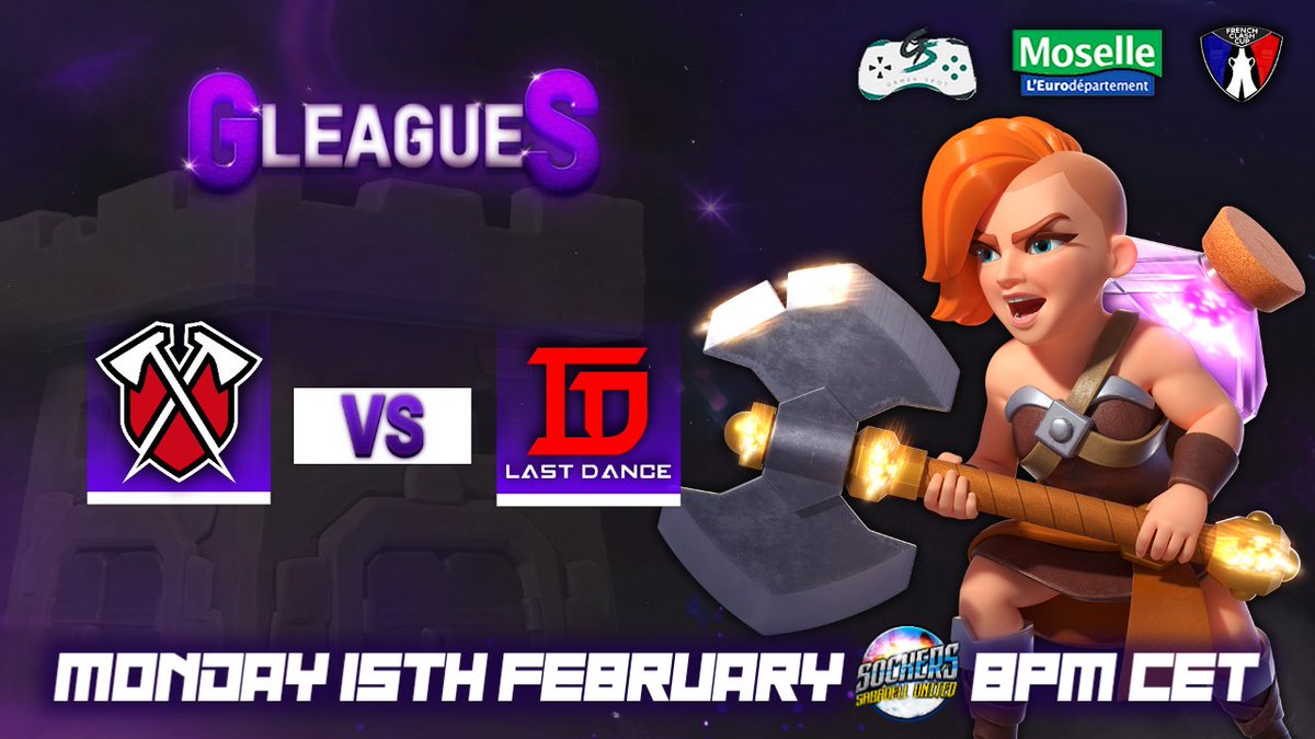 Sockers SU (@sockers_) on Twitter photo 🔴LIVE
Iniciamos la semana
<a href="/FrenchCup/">French Clash Cup</a>
📺 youtu.be/iFukj-vPa08
<a href="/TribeGamingCoC/">Tribe Gaming CoC</a> 🆚 #lastdance
📌 21:00 CET⏰ Twitch
📺 twitch.tv/sockerssu
<a href="/BENELUXeSports/">BENELUX eSports</a> 🆚 #x6tence 🔴LIVE
Iniciamos la semana
<a href="/FrenchCup/">French Clash Cup</a>
📺 youtu.be/iFukj-vPa08
<a href="/TribeGamingCoC/">Tribe Gaming CoC</a> 🆚 #lastdance
📌 21:00 CET⏰ Twitch
📺 twitch.tv/sockerssu
<a href="/BENELUXeSports/">BENELUX eSports</a> 🆚 #x6tence