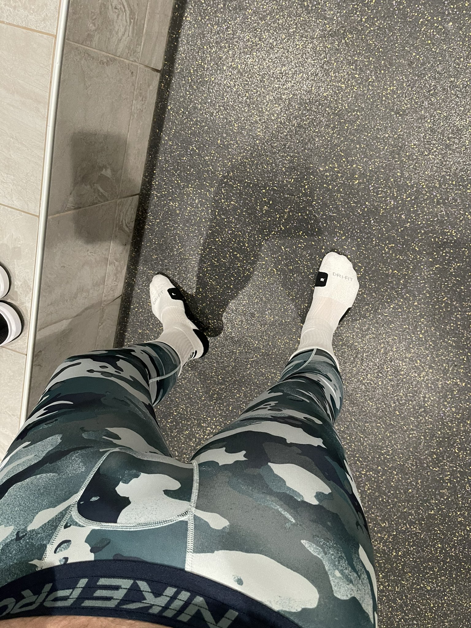 compression guy on X: You guys like my new compression tights? I wish I  didn't have to wear shorts over them at the gym 😈😈   / X