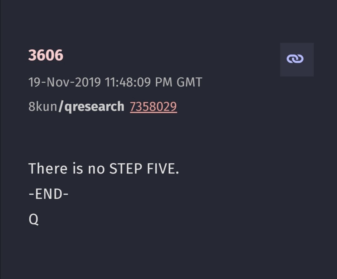 Finding more...so [4] equals the "Q/POTUS-4 [10]" from Q365 and there is no "Q/POTUS-5 " because of Q3606. Therefore next step is “Special Place”Plus this very interesting thread below  https://qanonnews.wordpress.com/2017/12/19/the-atlanta-airport-extraction/