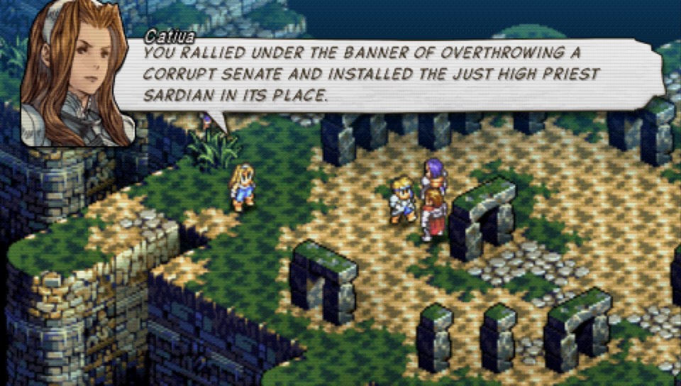 Another detail I hadn't remembered was that the same plot point about the dissolution of the Senate under false pretenses was reused in FF XII