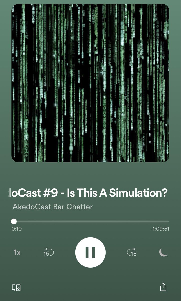 akedogamingbar's tweet photo. New episode of our podcast out today. We talk, as usual about the games we’ve been playing, then about the theory we live in a simulation. We think it’s our best one yet! #podcast #gamingpodcast #akedogamingbar #lincoln #simulationtheory #thematrix #videogames https://t.co/HQXEEjQTLK