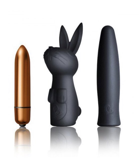 PleaseNTease2's tweet photo. You will be bunny hopping with pure please with this mischief maker 😈Rocks Off Silhouette Dark Desires Kit: https://t.co/4JA1WZs1fV #vibrator #rabbitvibrator  #sexualpleasure #orgasm  only £24.99 💋 https://t.co/ftSoJHlQ0W