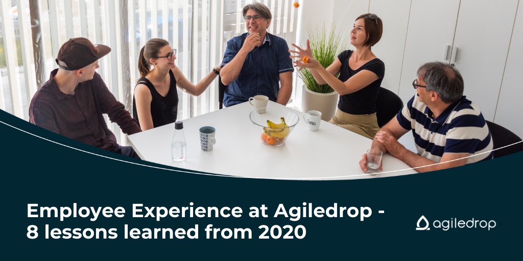 At <a href="/agiledrop/">Agiledrop</a>, we've always highly valued and prioritized the #EmployeeExperience, and last year has only further accentuated this and taught us some valuable lessons. Read more in our latest article: buff.ly/3rRqEfV