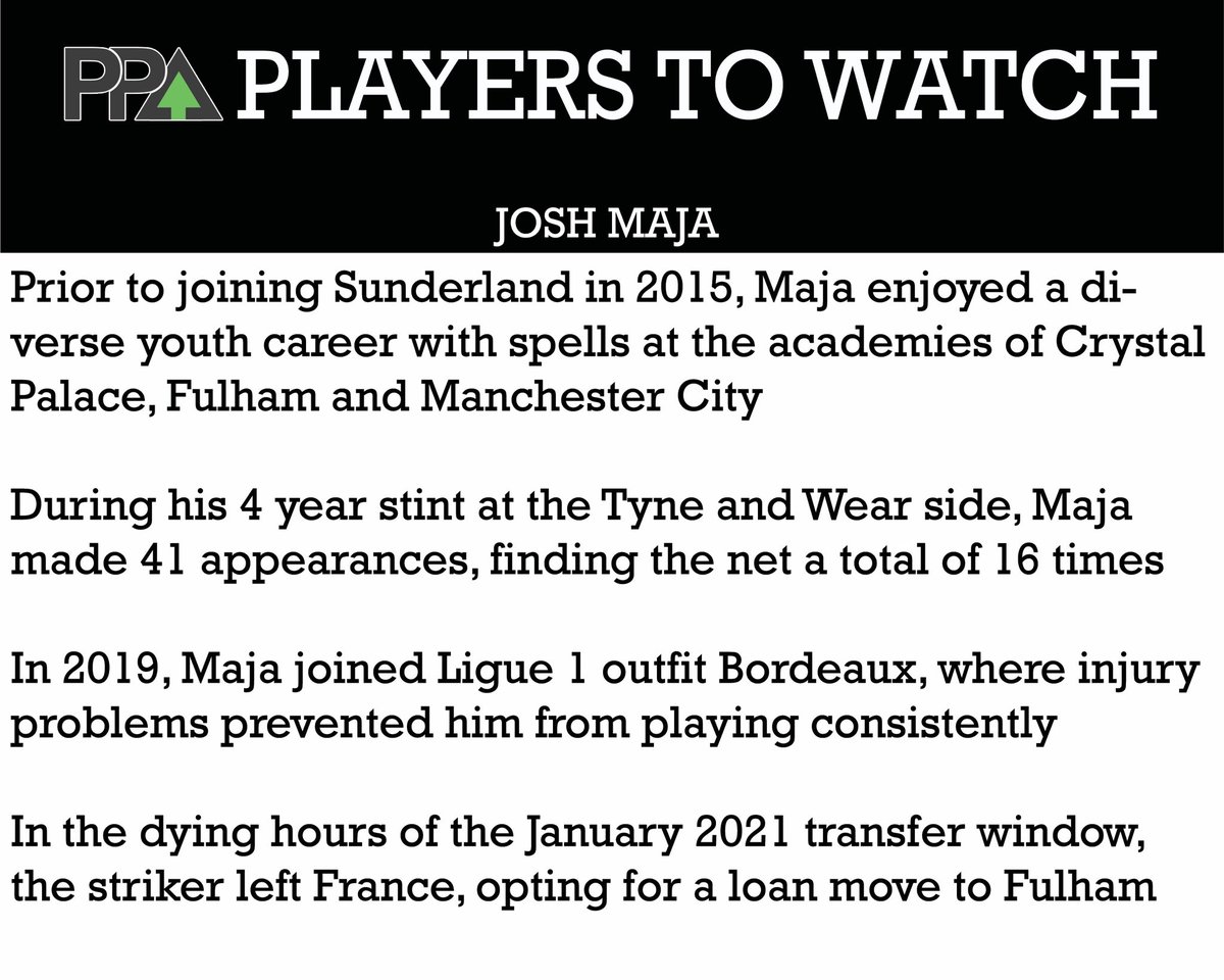 Personal_PA's tweet photo. With a brace on his first start for Fulham, can Maja save them from relegation? ⚪️⚫️ #fulhamfc #ffc #maja https://t.co/zDO4jJxXGS