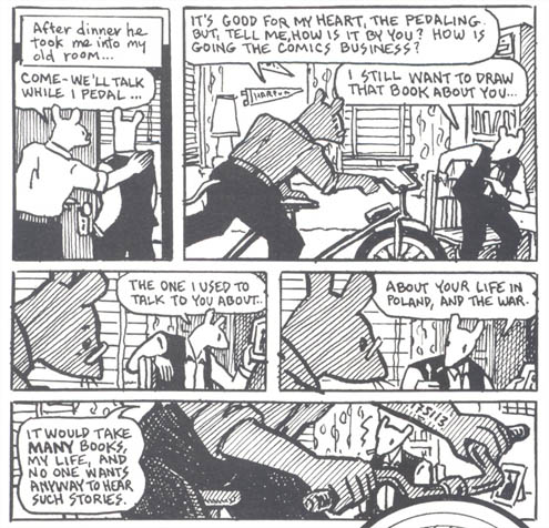 Happy birthday to the amazing Art Spiegelman. And thanks for flooring this cloistered midwestern kid. 