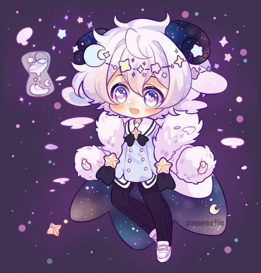 Sketch com for @Jutsika_DA ! 
The cutest star boy 🥺

#cuteart #chibiart #cute
