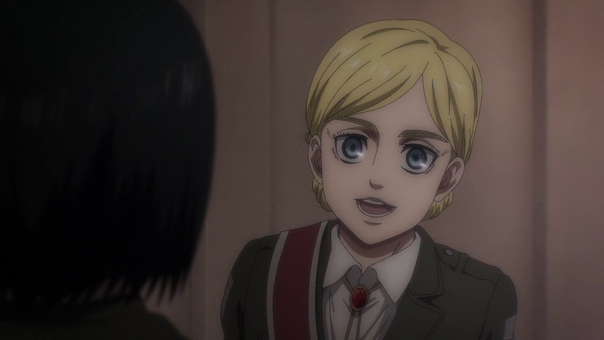 A bit off topic, but it really is great to see Historia happy like this, despite everything she’s been through. These moments are very few and far between, but they’re most certainly memorable