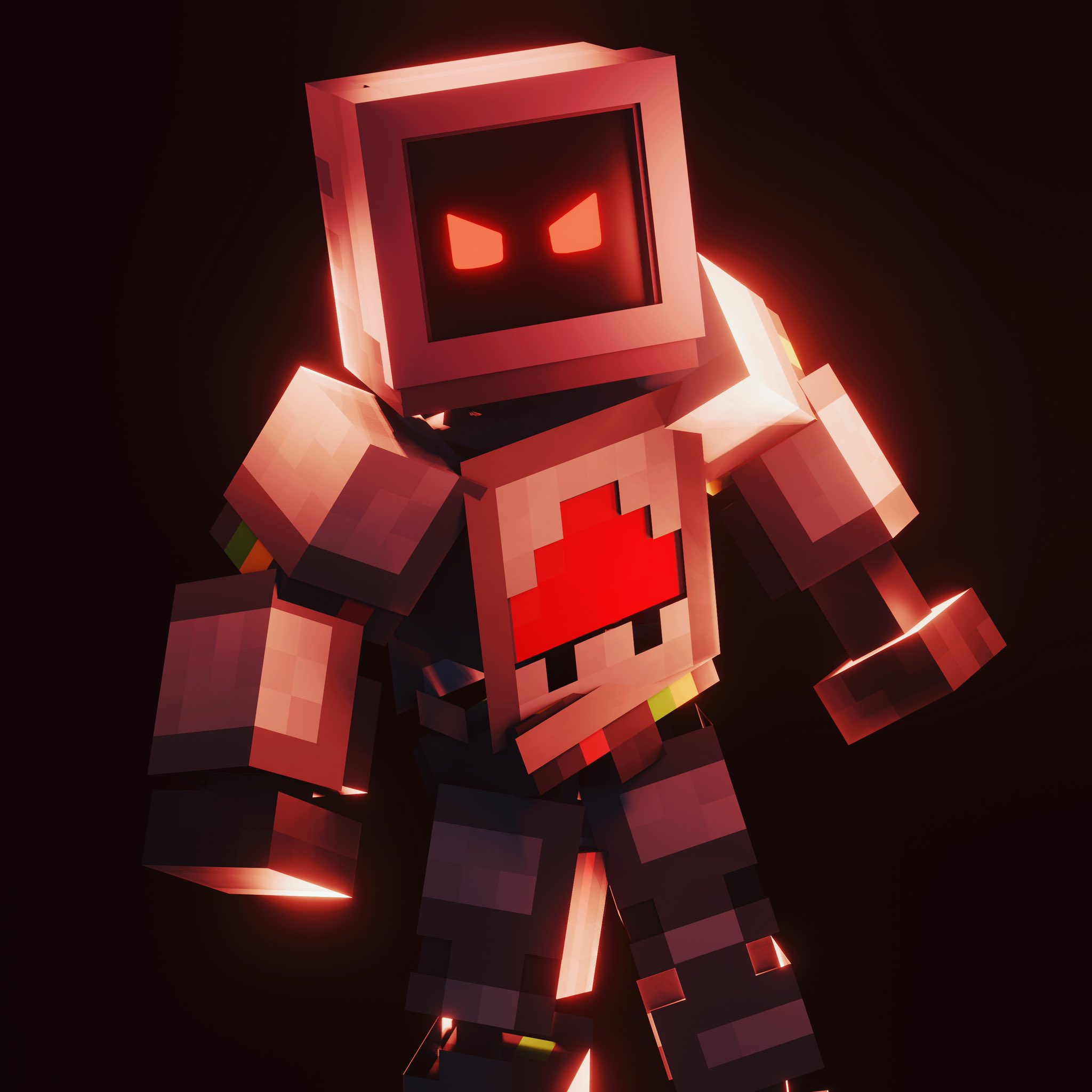 robotic steve Minecraft Skin