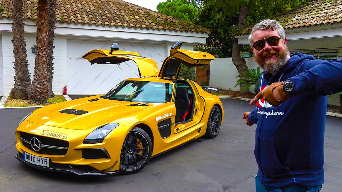 Mercedes-Benz SLS AMG Black Series, ¿de qué es capaz este supercoche con más de 600 CV? <a href="/Gerard_Farre/">Gerard Farré</a> nos lo cuenta en este VÍDEO 😱  👉  ow.ly/MxkH50DAicd <a href="/MBenzEspana/">Mercedes-Benz España</a> #cochesnet