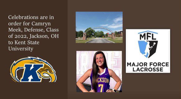 JacksonLLax's tweet photo. Congratulations Cam!!! 
💜💛 https://t.co/nIrEWXmte7