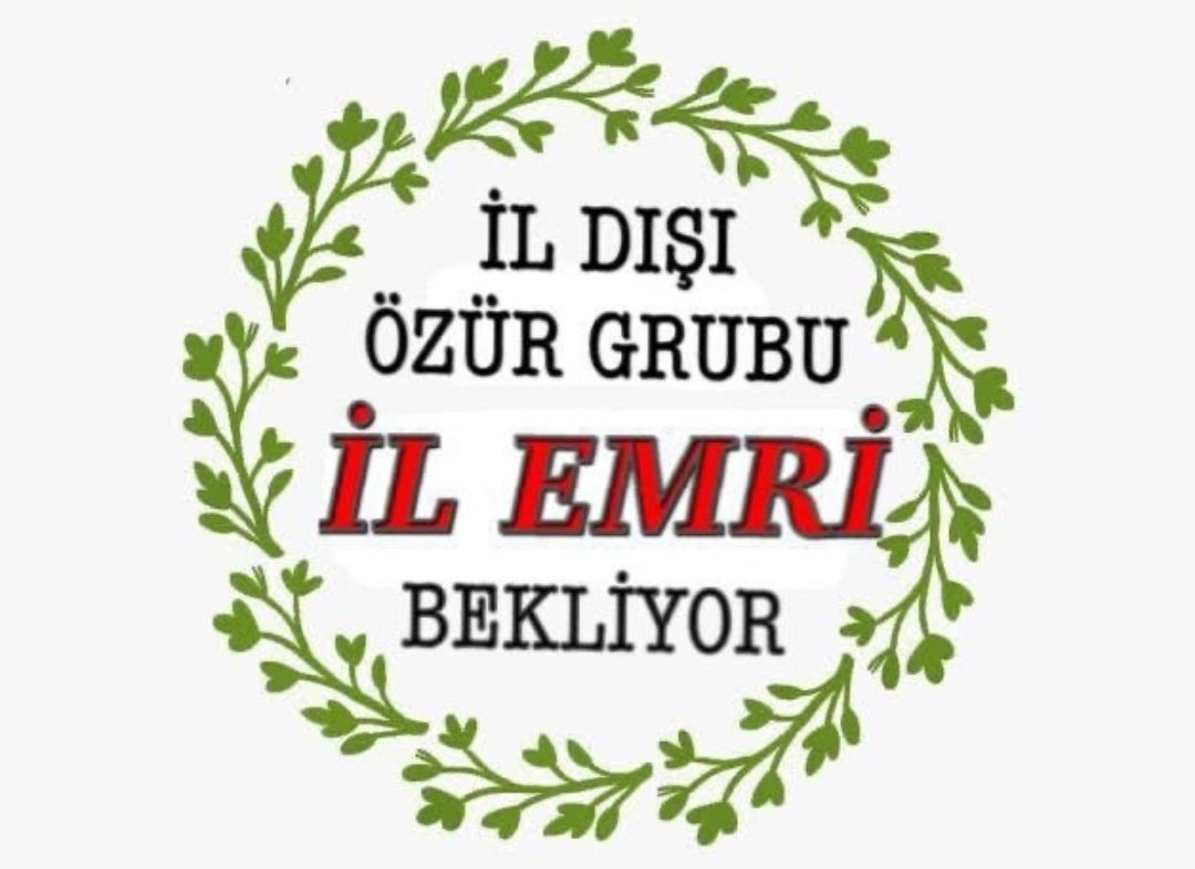 Aile bütünlüğü sağlanmış eğitimcinin verimliliğinin artacağı bir gerçektir.

Kontenjan yetersizliği veya ölü tercihler nedeniyle tayini çıkmayan illerarası mazeret tayini istemiş eğitimcilere İL EMRİ verilmelidir.

<a href="/ziyaselcuk/">Ziya Selçuk</a> <a href="/omerinan06/">Ömer İNAN</a> 
<a href="/safran1958/">Mustafa SAFRAN</a> <a href="/tcmeb/">Millî Eğitim Bakanlığı</a>
DuyurMeb İlemrini