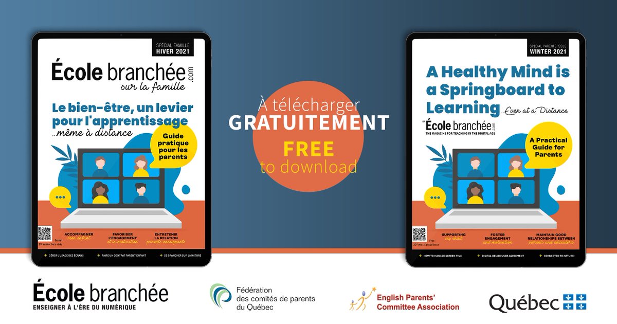ecolebranchee's tweet photo. Ⓒ︎Ⓞ︎Ⓜ︎Ⓜ︎Ⓔ︎Ⓝ︎Ⓣ︎ accompagner ses enfants dans leur parcours scolaire 🅢︎🅐︎🅝︎🅢︎ perdre l’équilibre?
Voici un véritable guide de survie pour les parents!
Disponible en français et en anglais! C’est gratuit» https://t.co/Qk3WeRjSCe 
@FCPQ
@epcaquebec
@GouvQc https://t.co/a02NZuszA4