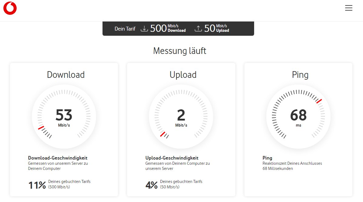 DrPatexDE's tweet photo. Kleine Momentaufnahme:
Wenn man bei @vodafone_de 500k Internet mit Upload-"Boost" auf 50k bestellt und seit Nov'20, nach ~25 Anrufen und 3 "Technikern" immer noch Probleme hat; aber die Kundenrückgewinnung sich deutlich schneller meldet als der Support/die Beschwerdeabteilung🤦 https://t.co/wHgmd9P8F3