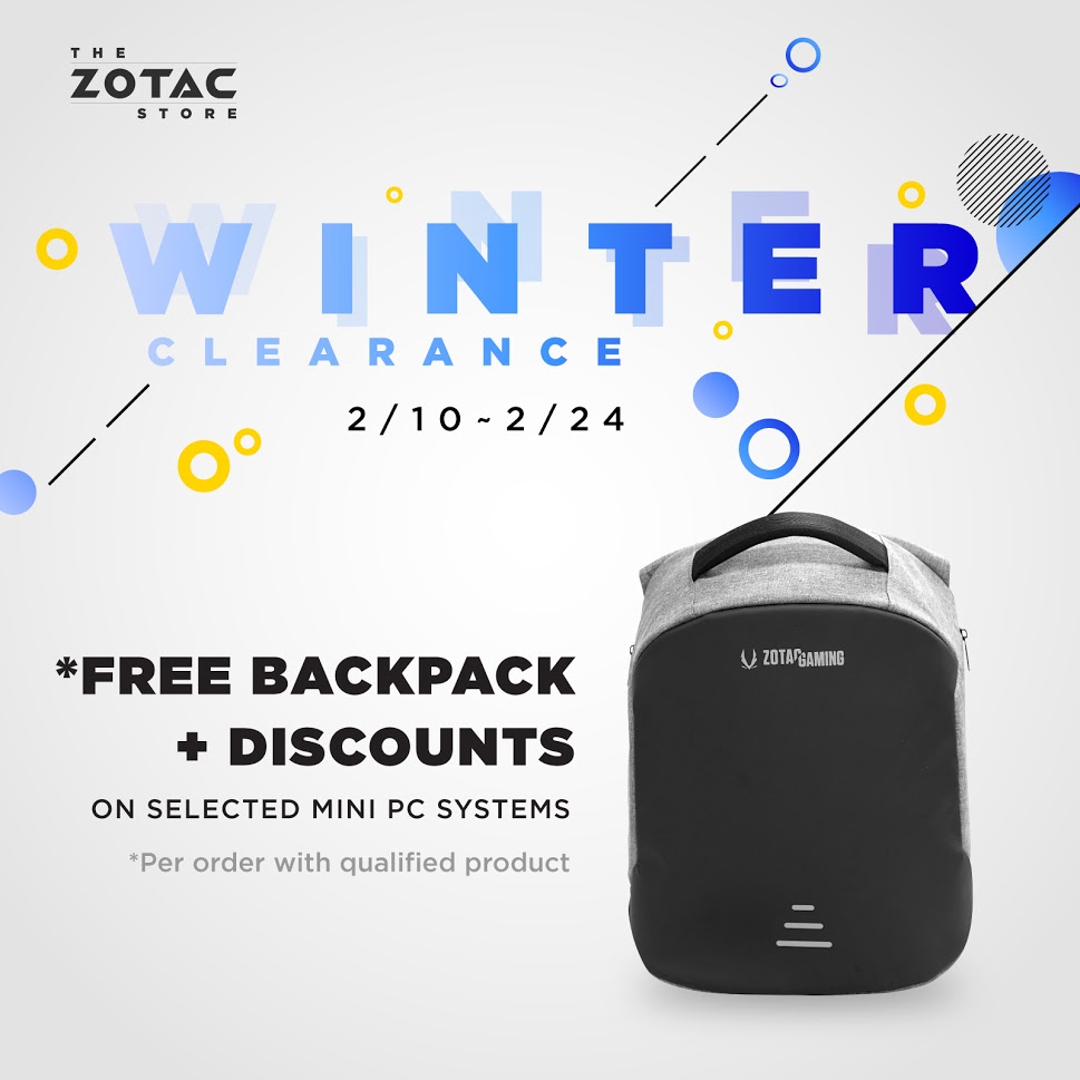 ZOTAC_USA's tweet photo. Get a FREE ZOTAC GAMING Backpack with purchase of selected ZOTAC ZBOX Magnus. 

Shop @the_zotac_store : https://t.co/w6kP5RnrVd

#rtx2070 #magnus #zbox #zotac #freebackpack #sales #marketing #sale #business #fashion #shopping #love #success #digitalmarketing #onlineshopping #like https://t.co/S870lcy4I8