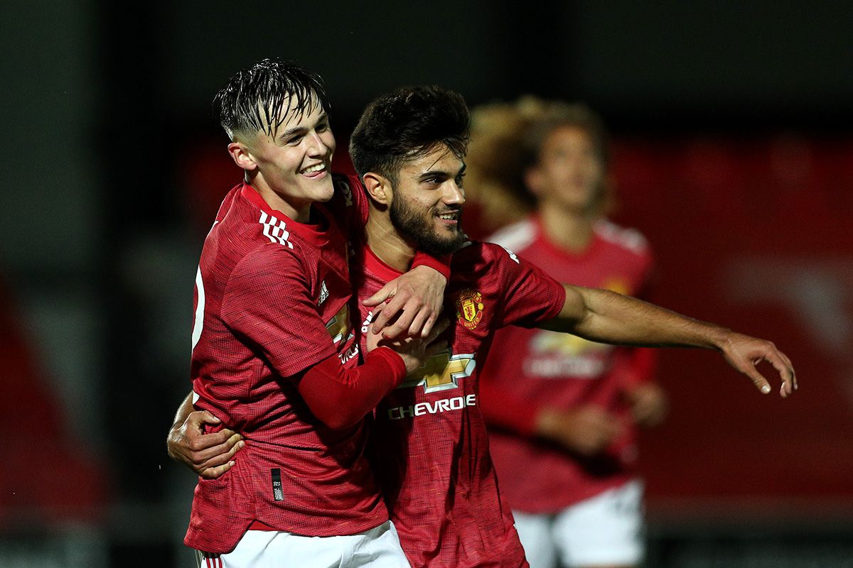Since joining United in the 2017/18 season, these are his stats: 2017/18 - 10 starts, 6 subs: 3 goals, 4 assists (U18)2018/19 - 19 starts, 1 sub: 2 goals, 4 assists (U18)4 subs: 2 assists (U19, UYL)2019/20 - 13 starts, 3 subs: 3 goals, 1 assist (U23)