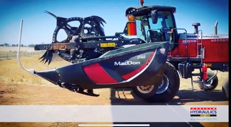 WINDROWER CONVERSION KITS
Designed to fit a MacDon Draper front on to a Massey Ferguson Windrower. Pre order your kit today in time for next season. youtube.com/watch?v=6RTEQi… #masseyferguson #windrowerconversion #MacDon  #harvest2021 #worksmarternotharder #farming #aussieag