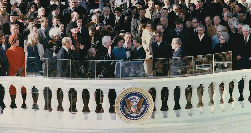 39. Jimmy Carter’s inauguration in 1977 was the last inauguration held on the East Portico of the Capitol building. #PresidentsDay