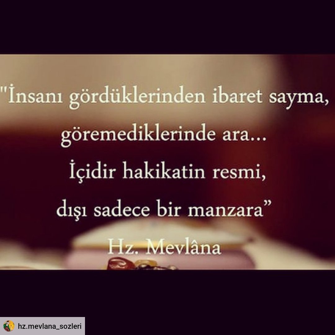 nurtentunc1's tweet photo. #Reposty: @hz.mevlana_sozleri via @reposty_app 👍👍✌
···
“ İçidir hakikatin resmin, dışı sadece bir manzara.. ” https://t.co/NP0bRZRn70
