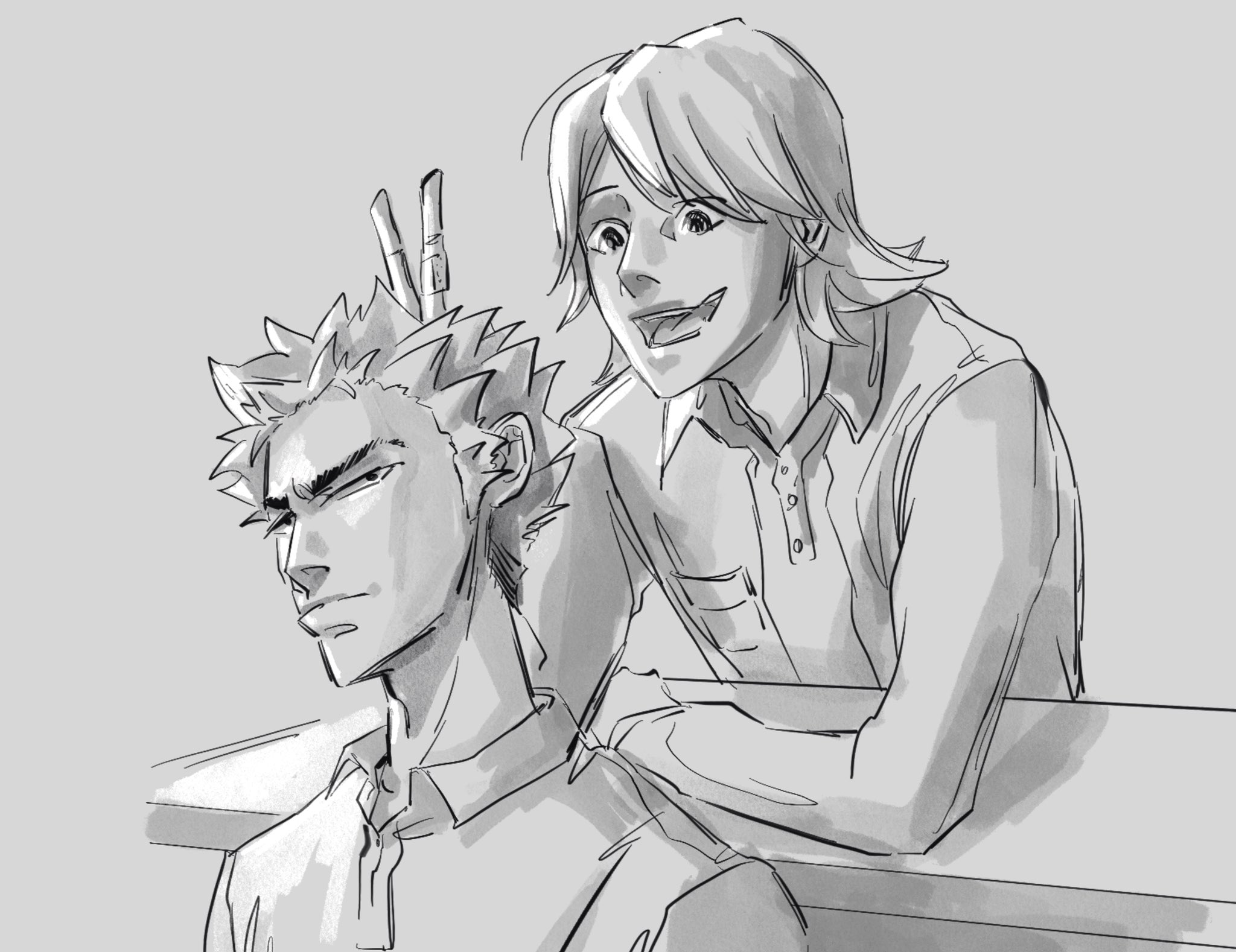 Nalevo Commissions Open Valentine Sketches Yowamushipedal 弱虫ペダル 段竹竜包 鏑木一茶 T2 東巻 福新 T Co Hslwiz6m74 Twitter
