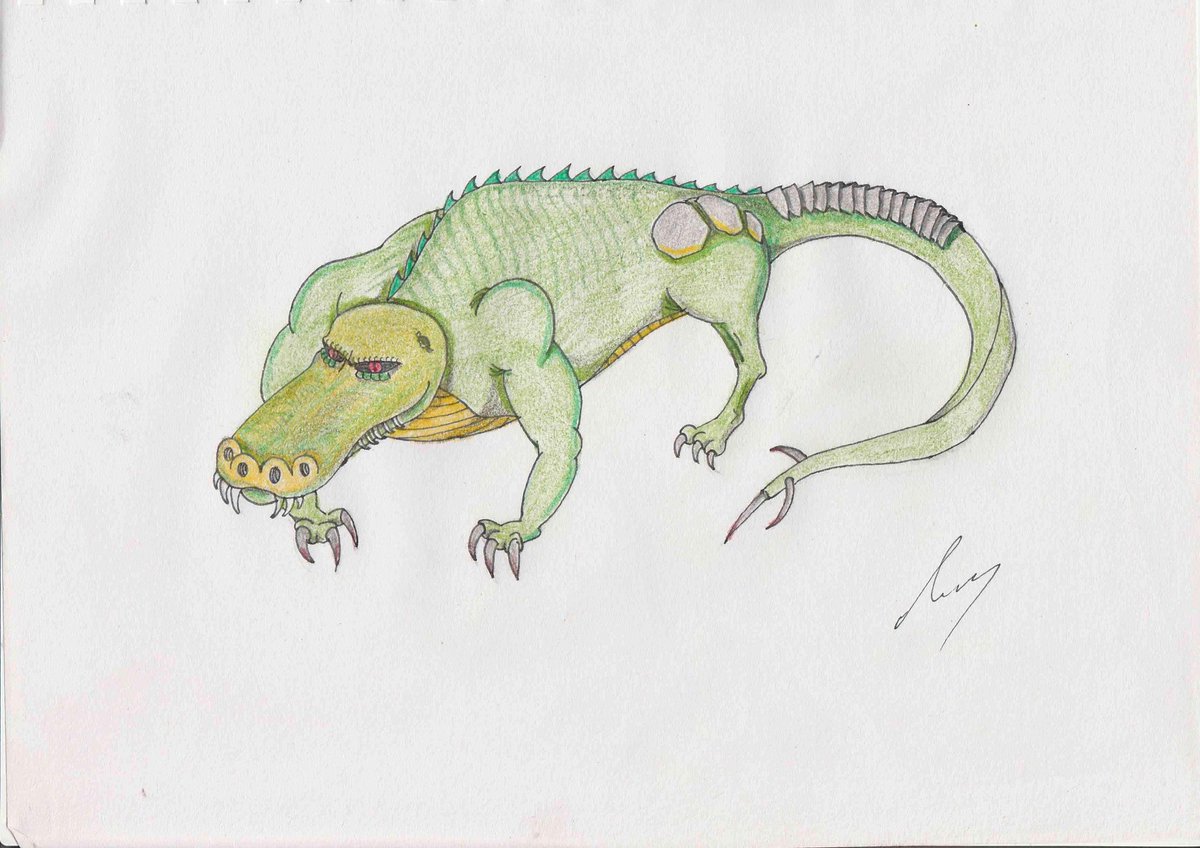 D_Buckroyd's tweet photo. https://t.co/baYgobCDIN

#keter #scpfoundation #scp682 #hardtokillreptile #reptile #regeneration #keterclass #highspeed #highstrength #highreflexes #intellegent #drawing #fanart #sketch #pencil #pencilsketch #pencildrawing #art #artwork #scpartwork #unknownorigins #colour https://t.co/iQ3q1khkrE
