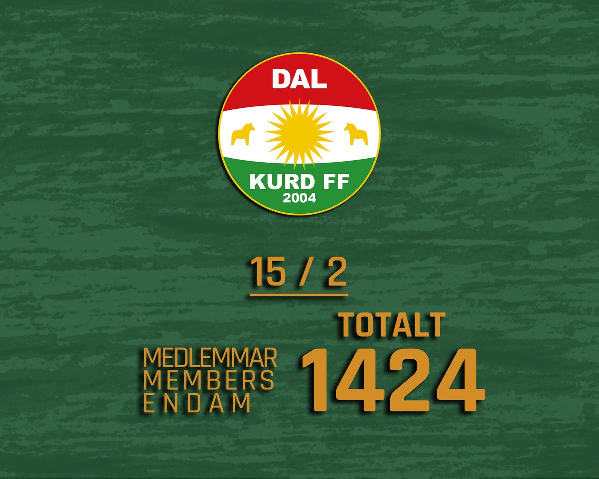 Dalkurd Ff 39 New Members Today And A Total Tally Of 1 424 Members It Is Very Easy To Become A Member In Dalkurd Ff For Those Persons Who Wants