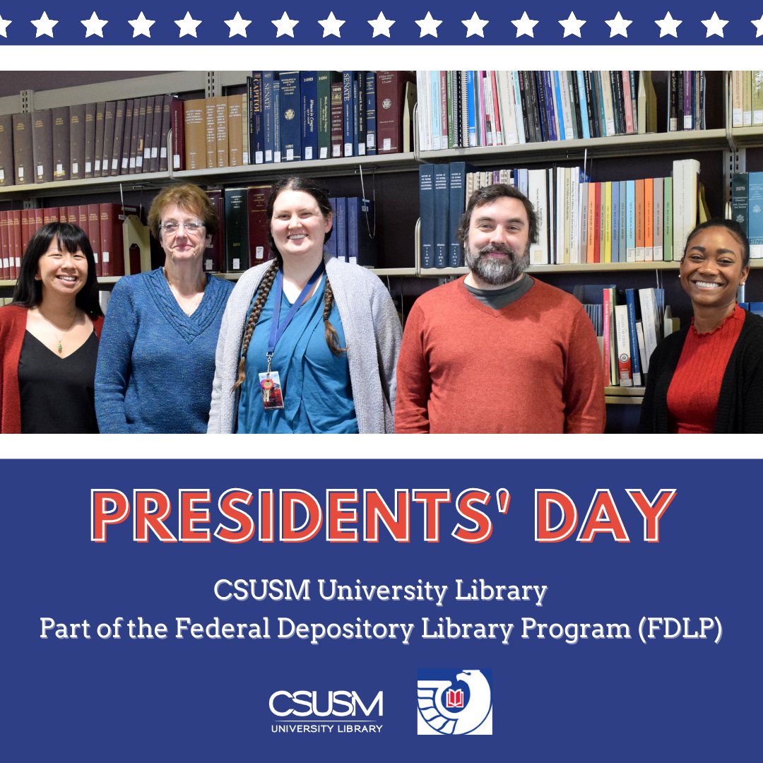 CSUSM Library on Twitter: "Happy Presidents’ Day! CSUSM became a