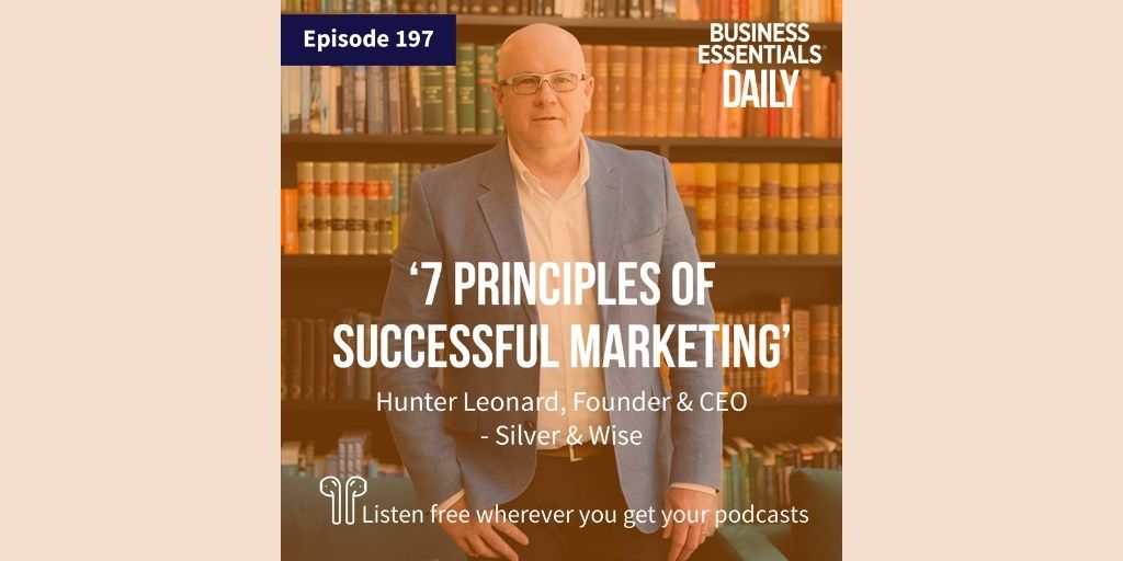 🎧 Listen to full episode bit.ly/3tZthhv
Marketing guru Hunter Leonard shares a survey of thousands of business owners and shares 30+ years of marketing experience by listing his 7 key principles for marketing success.
<a href="/BLUEFROGFOUNDER/">Hunter Leonard</a> 
#bedaily #soundcartel #podcast