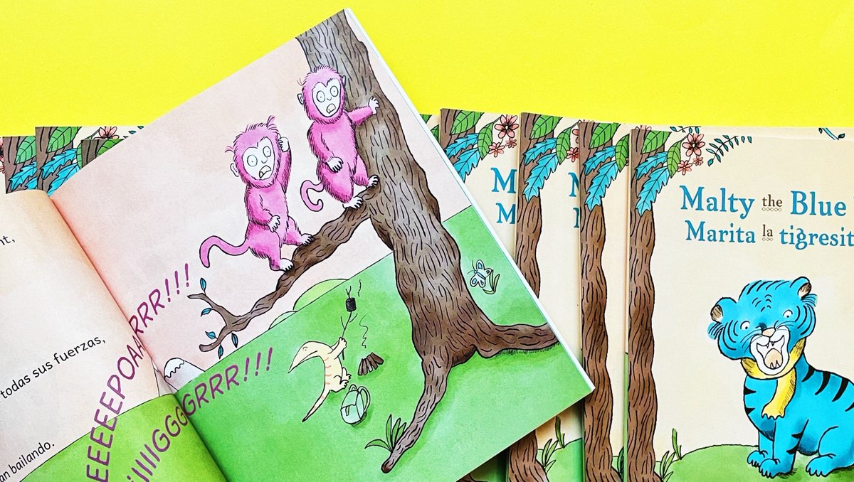 One tiger, two monkeys, and endless ways to expand a child's world through language. 💙