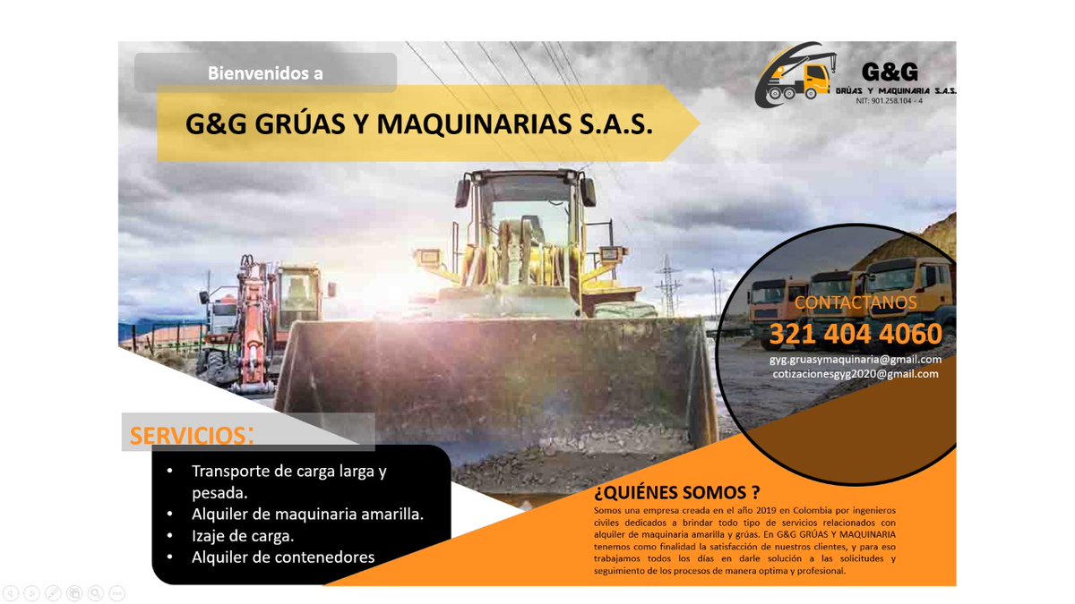 G&G Grúas y Maquinaria S.A.S. (@gruas_g) on Twitter photo 