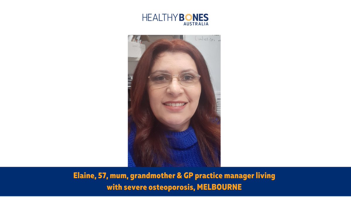 “Despite my family history of bone disease, it never crossed my mind, nor was it even suggested to me, that I may be at risk for developing osteoporosis, even after going through menopause,' - Elaine, 57 Read Elaine's story here: bit.ly/3rXV2Fu