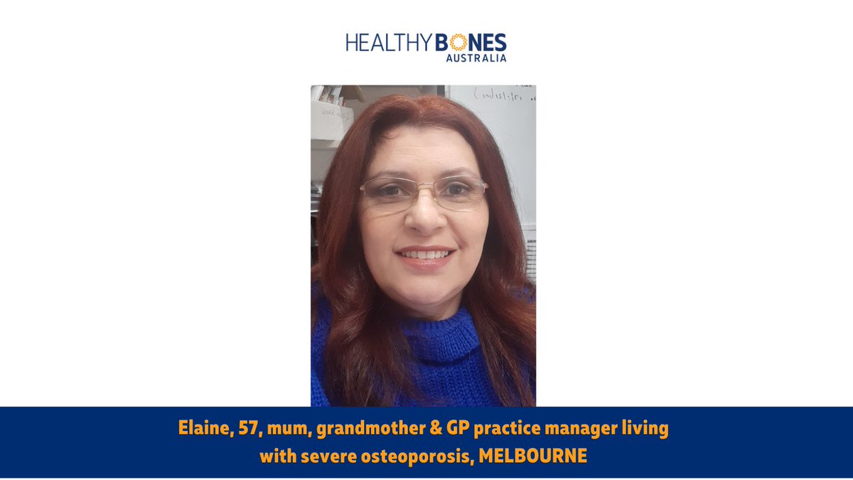 “Despite my family history of bone disease, it never crossed my mind, nor was it even suggested to me, that I may be at risk for developing osteoporosis, even after going through menopause," - Elaine, 57

Read Elaine's story here: bit.ly/3rXV2Fu