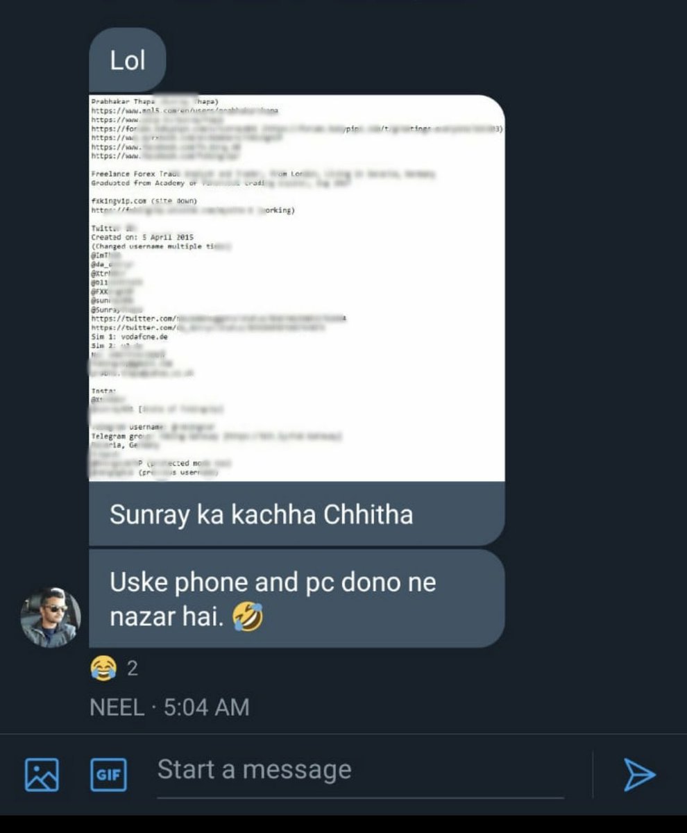 Whoever has downloaded the Squeaks social media app, have unfortunately been hacked. You yourself gave access to your gallery while installing the app. But hacking ones private pics, is already a serious crime. Here is a screenshot of him, openly flaunting his hacking.