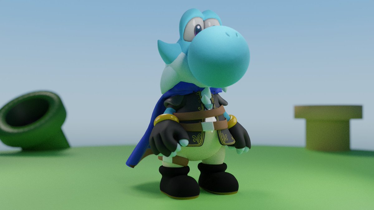 forever_digimon's tweet photo. In the last weeks I've been busy making an entirely new (and much better) 3D model for @Heroicyoshi1! It's not 100% complete, but I wanted to publish a couple of sneak peeks! https://t.co/DbSeMxfExi