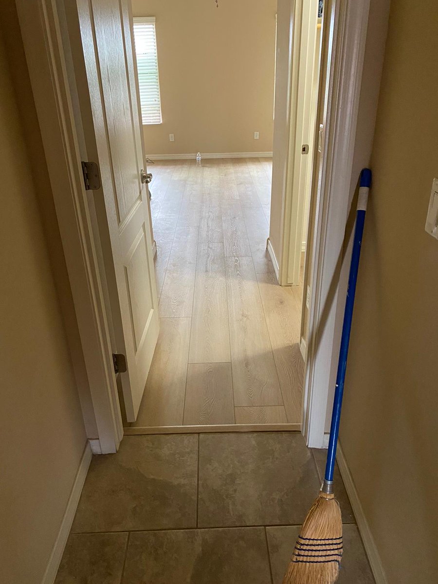 InteriorsNative's tweet image. At the beginning of the month we completed this install in Queen Creek!

We installed about 400 feet of our Paradigm Conquest (color: Towe) Luxury VInyl. This product is a great option when you have kids or pets. It is water proof and scratch resistant!