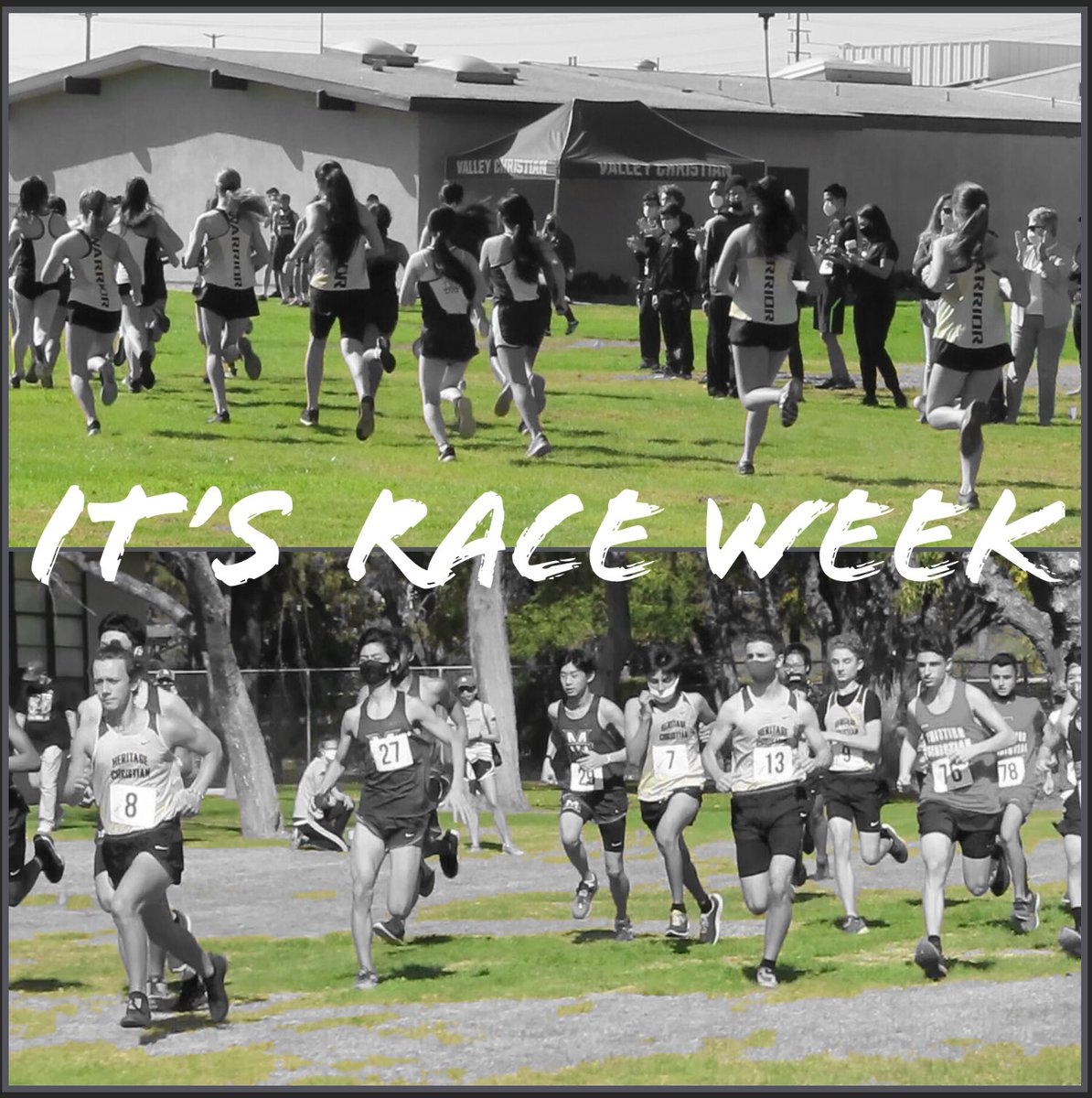 hcs_xc's tweet photo. This Saturday our Warriors Cross Country team take on Olympic League competition at Valley Christian HS in Cerritos. Tune in to our live stream on Instagram @hcs_xc and look for highlight reels over the weekend. @Heritage_Sports @HCSwarriors @PrepCalTrack @MilesplitCA https://t.co/fUlTHl5Ufo